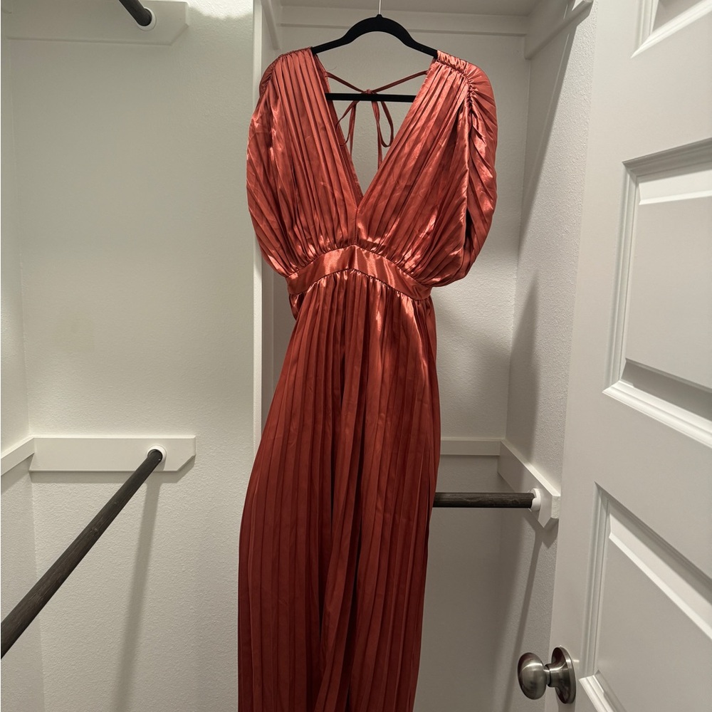 NWOT Satin Dress Sz 6